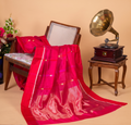 Pink Grandeur Chanderi Saree