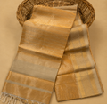 Antique Gold  Tissue Maheshwari Saree - AUV-900029