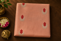 Peach Chanderi Saree